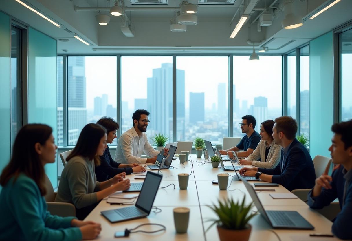 Aozora Flowチームと東京銀座オフィス